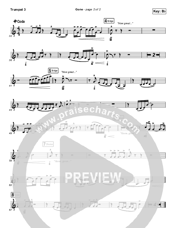 Gone Trumpet 3 (Elevation Worship)