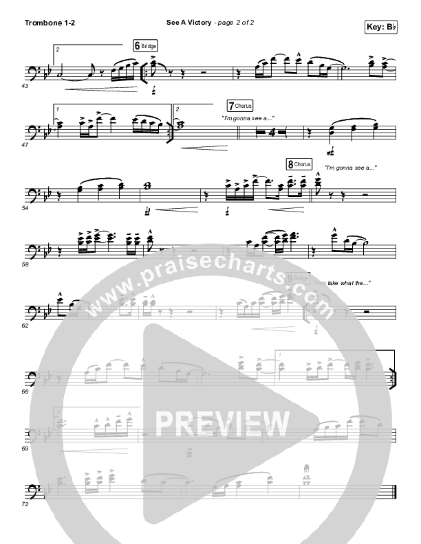 See A Victory Trombone 1/2 (Elevation Worship)
