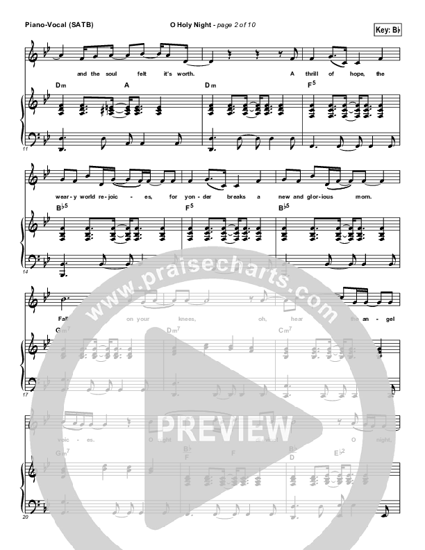 O Holy Night - Beth's Notes