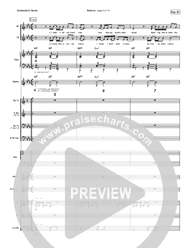 Believer Orchestration (Rhett Walker Band)