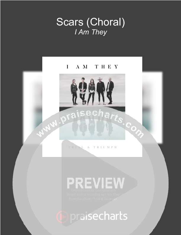 Scars (Choral Anthem SATB) Cover Sheet (I Am They / Arr. Luke Gambill)