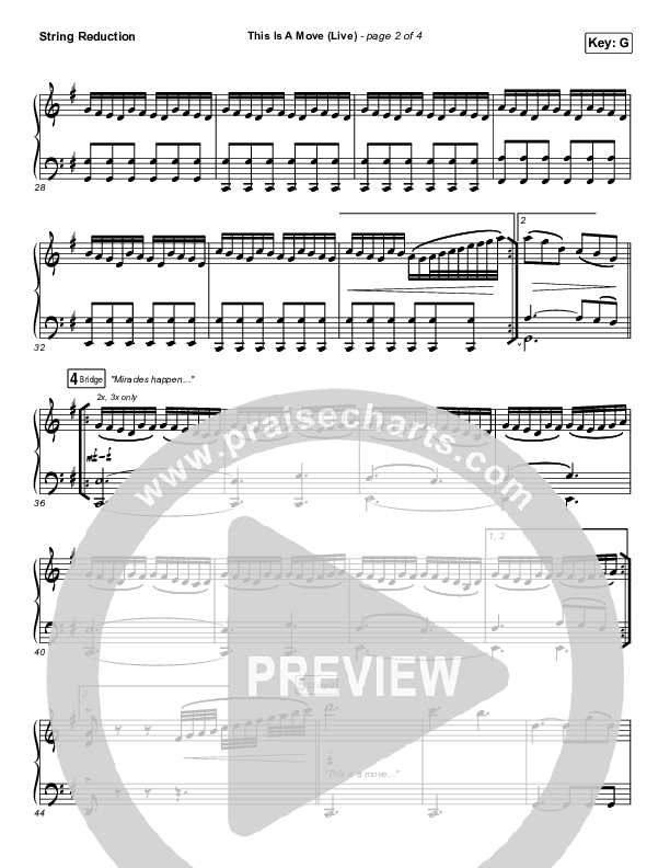 This Is A Move (Live) String Pack (Brandon Lake)