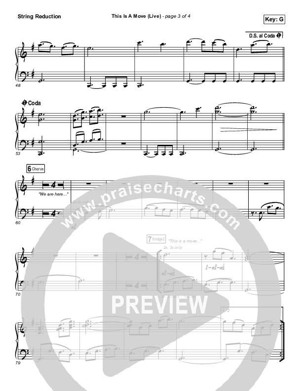 This Is A Move (Live) String Pack (Brandon Lake)