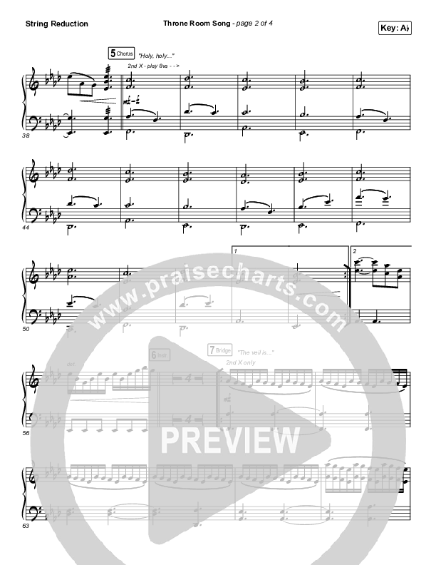 Throne Room Song String Reduction (People & Songs / May Angeles / Ryan Kennedy)