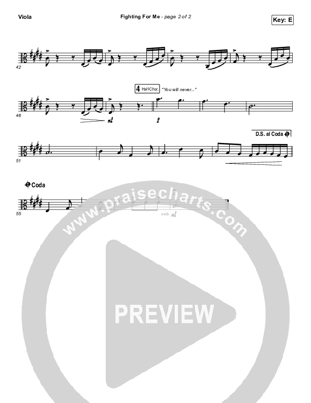 Fighting For Me Viola (Riley Clemmons)