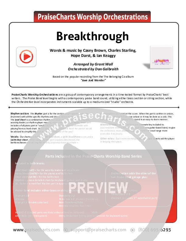 Breakthrough Cover Sheet (The Belonging Co / Hope Darst)