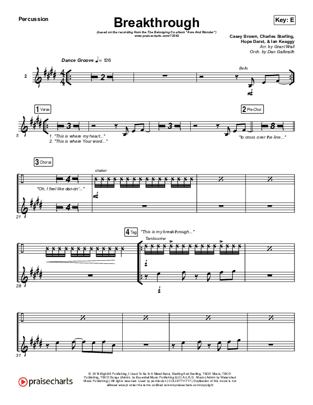 Breakthrough Percussion (The Belonging Co / Hope Darst)