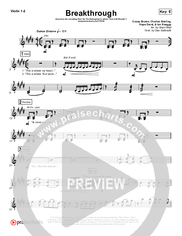 Breakthrough Violin 1/2 (The Belonging Co / Hope Darst)