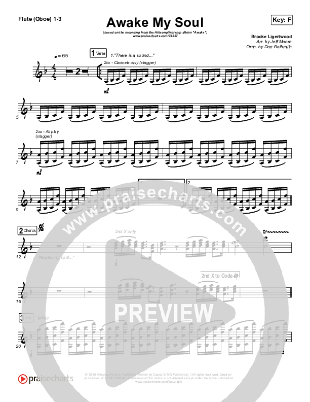 Awake My Soul Wind Pack (Hillsong Worship)