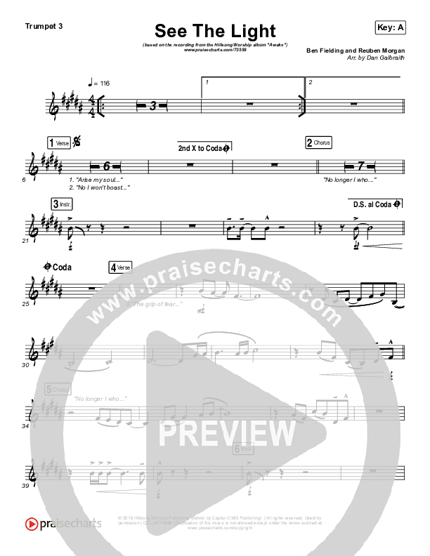 See The Light Trumpet 3 (Hillsong Worship)