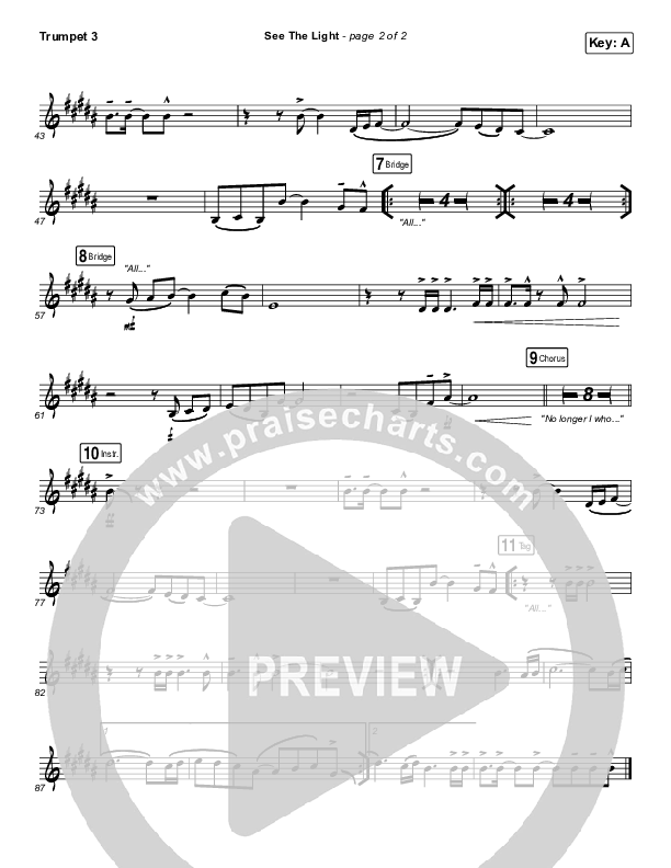 See The Light Trumpet 3 (Hillsong Worship)