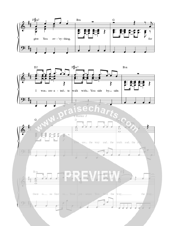 Lead The Way (Live) Choir Sheet (SATB) (Leeland)