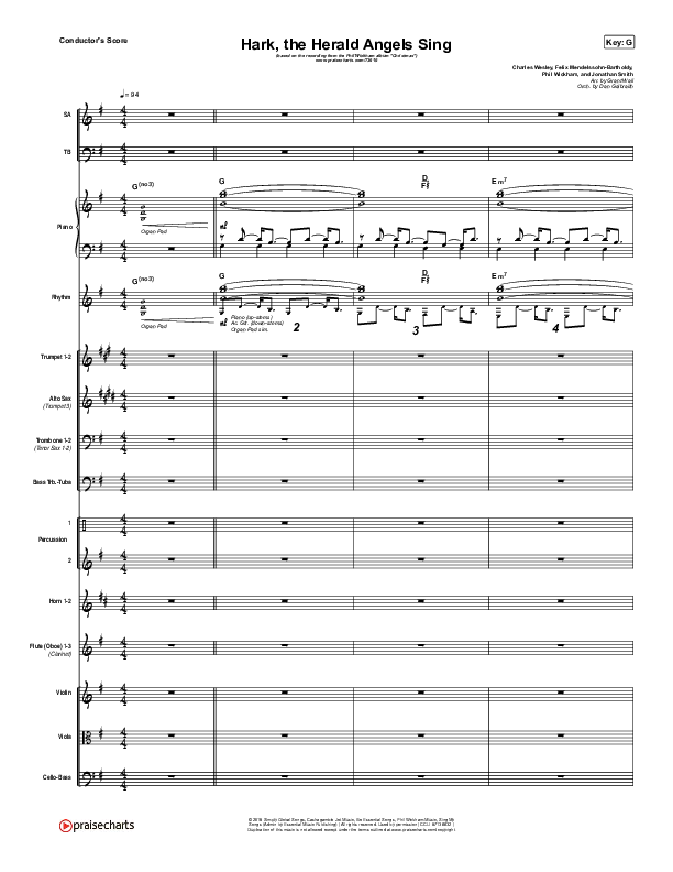 Hark The Herald Angels Sing Orchestration (Phil Wickham)