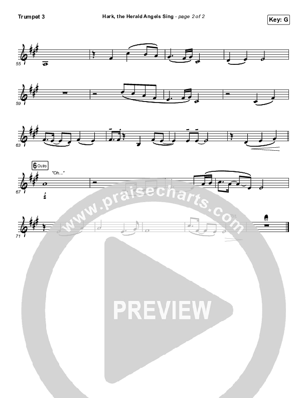 Hark The Herald Angels Sing Trumpet 3 (Phil Wickham)