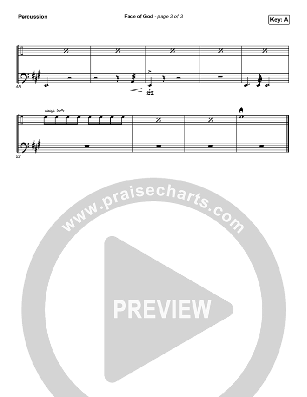 Face Of God Percussion (Phil Wickham)