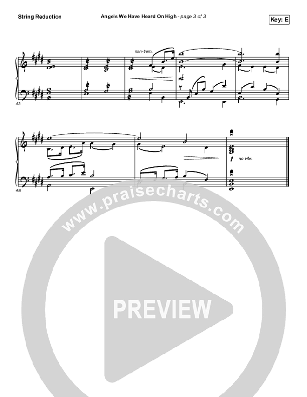 Angels We Have Heard On High Synth Strings (Phil Wickham)