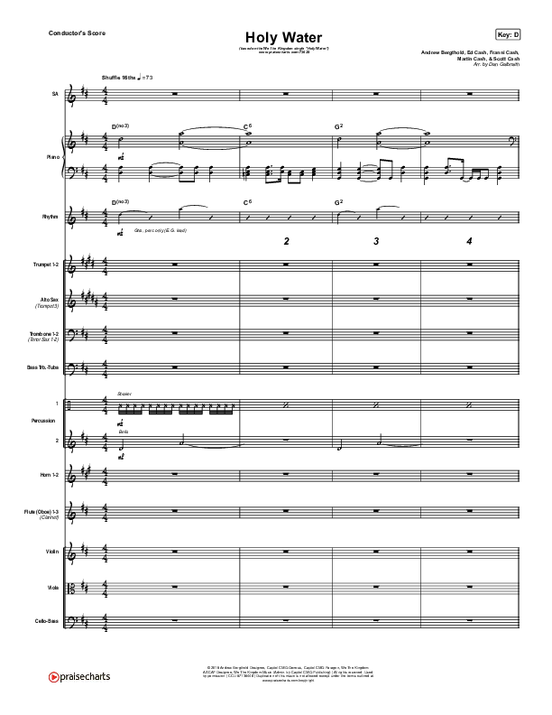 Holy Water Orchestration (We The Kingdom)