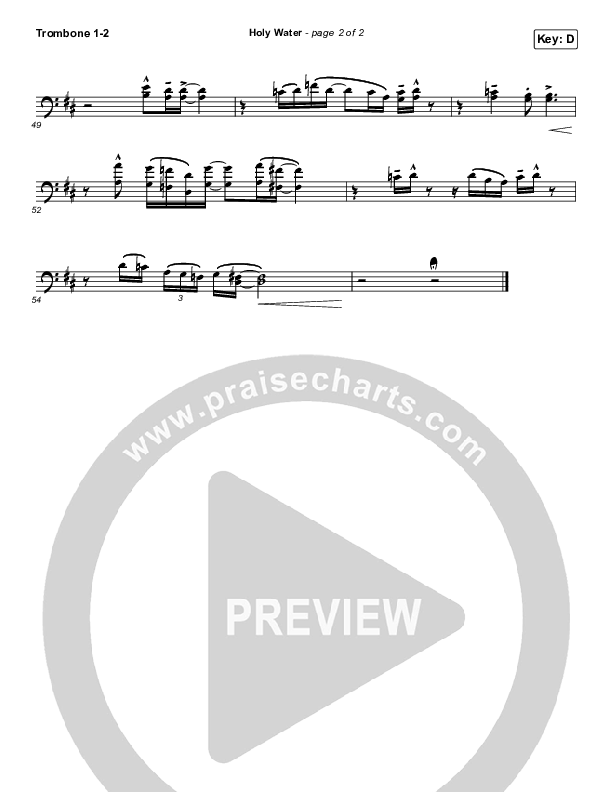 Holy Water Trombone 1/2 (We The Kingdom)