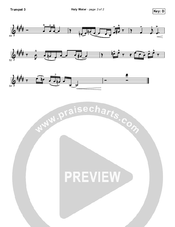 Holy Water Trumpet 3 (We The Kingdom)