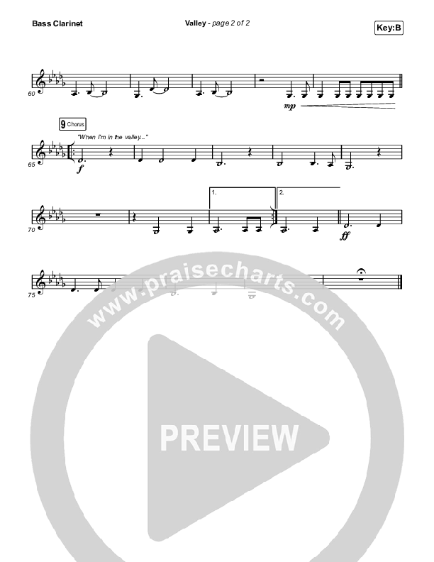 Valley Bass Clarinet (Chris McClarney)