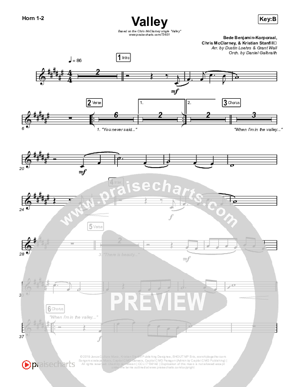 Valley French Horn 1,2 (Chris McClarney)