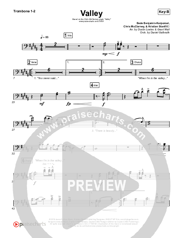 Valley Trombone 1,2 (Chris McClarney)