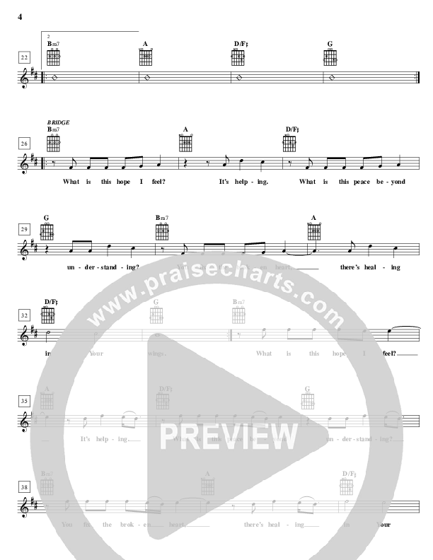 Joy Will Come Lead Sheet (Desperation Band)