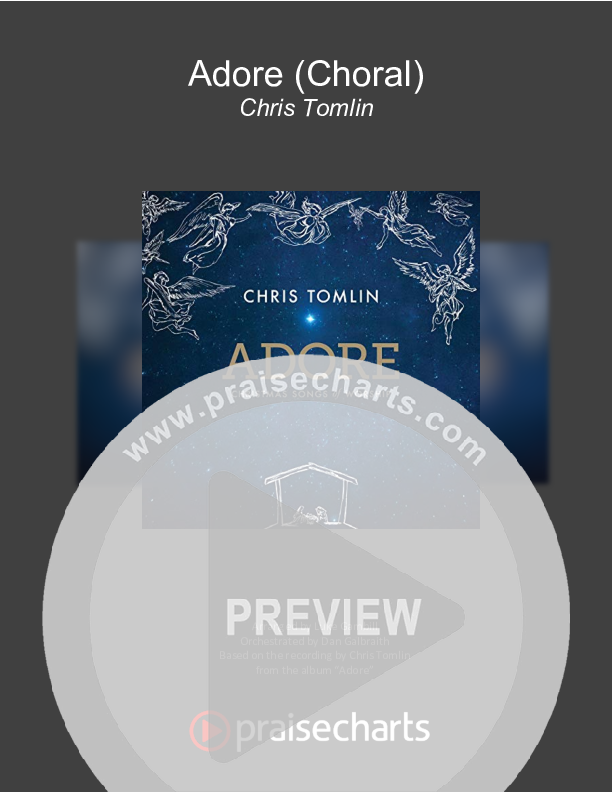 Adore (Choral Anthem SATB) Orchestration (Chris Tomlin / Arr. Luke Gambill)