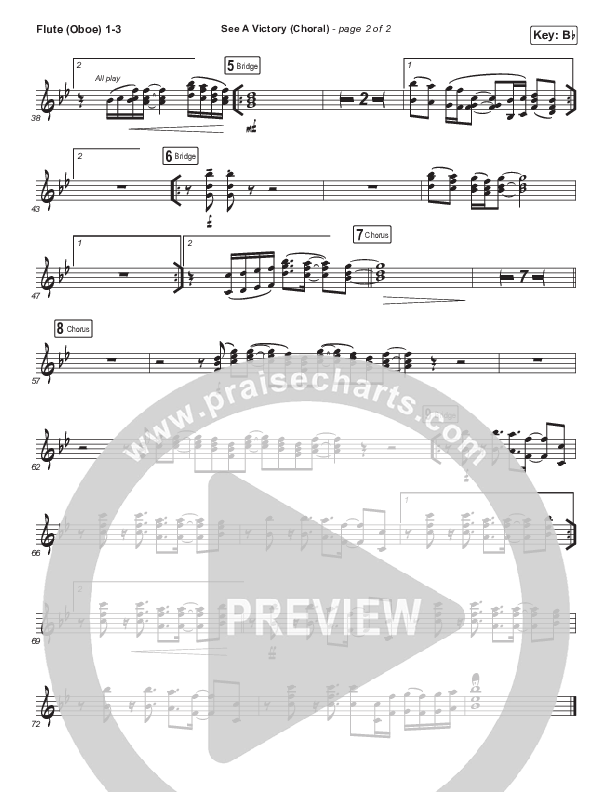 See A Victory (Choral Anthem SATB) Wind Pack (Elevation Worship / Arr. Luke Gambill)