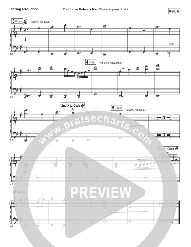 Your Love Defends Me (Choral Anthem SATB) Synth Strings (Matt Maher / Arr. Luke Gambill)
