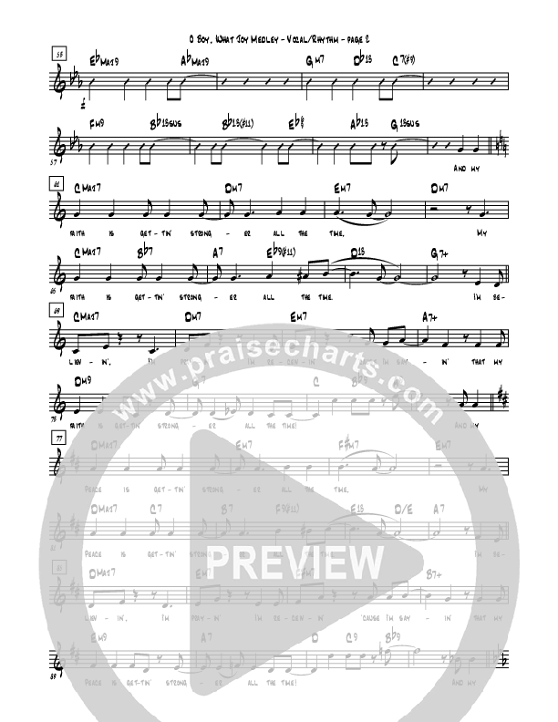 Oh Boy What Joy Rhythm/Vocal (Rebecca Hardiman)