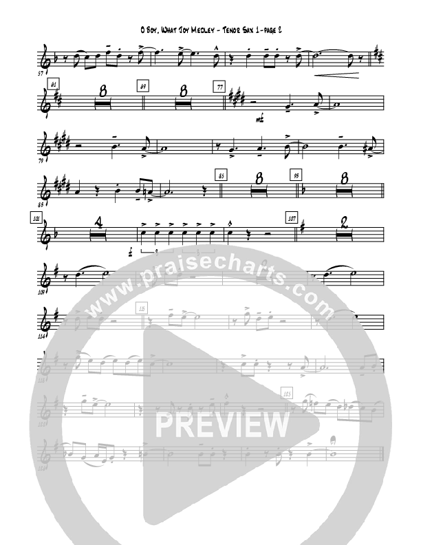 Oh Boy What Joy Tenor Sax 1/2 (Rebecca Hardiman)