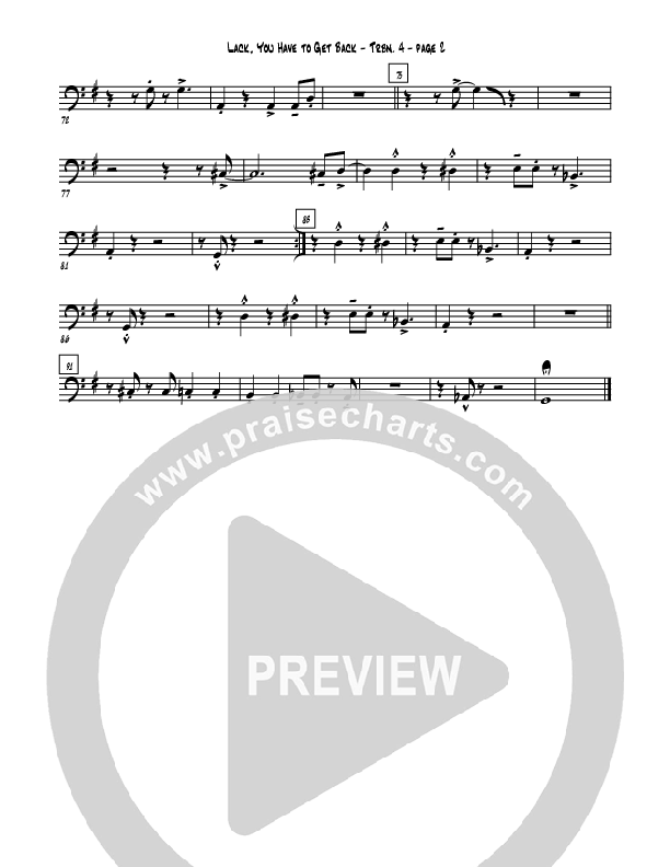 Lack You Have To Get Back Trombone 4 (Rebecca Hardiman)