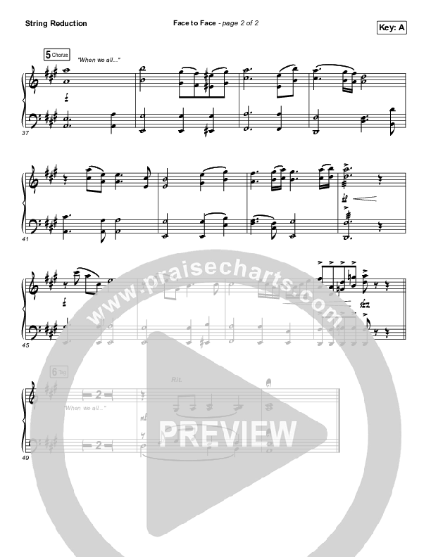 Face To Face String Pack (Zach Williams)