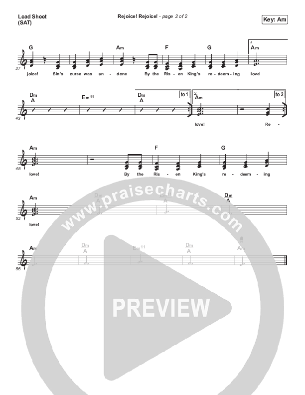 Rejoice Rejoice Lead (SAT) (Dennis Jernigan)