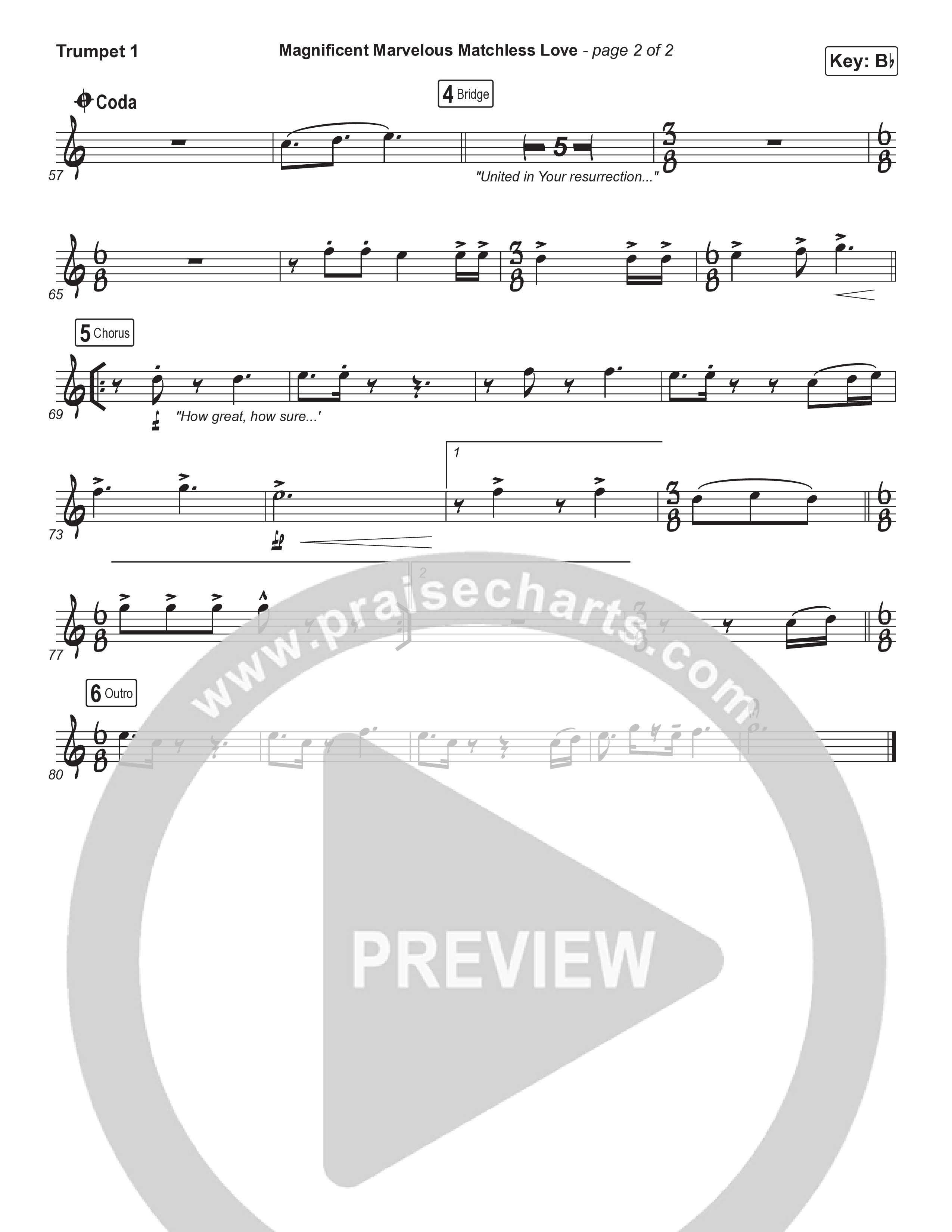 Magnificent Marvelous Matchless Love Trumpet 1 (Matt Boswell / Matt Papa)