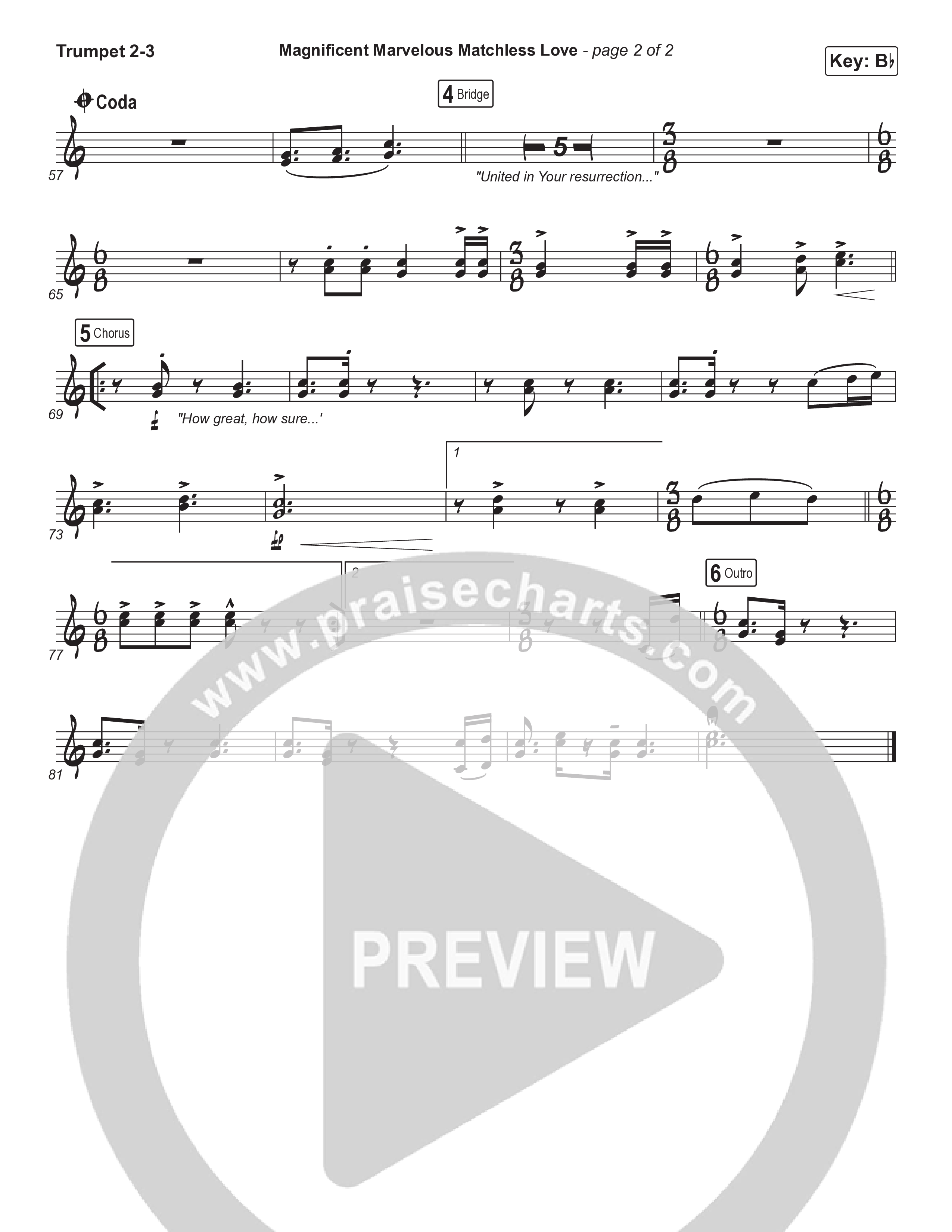 Magnificent Marvelous Matchless Love Trumpet 2/3 (Matt Boswell / Matt Papa)