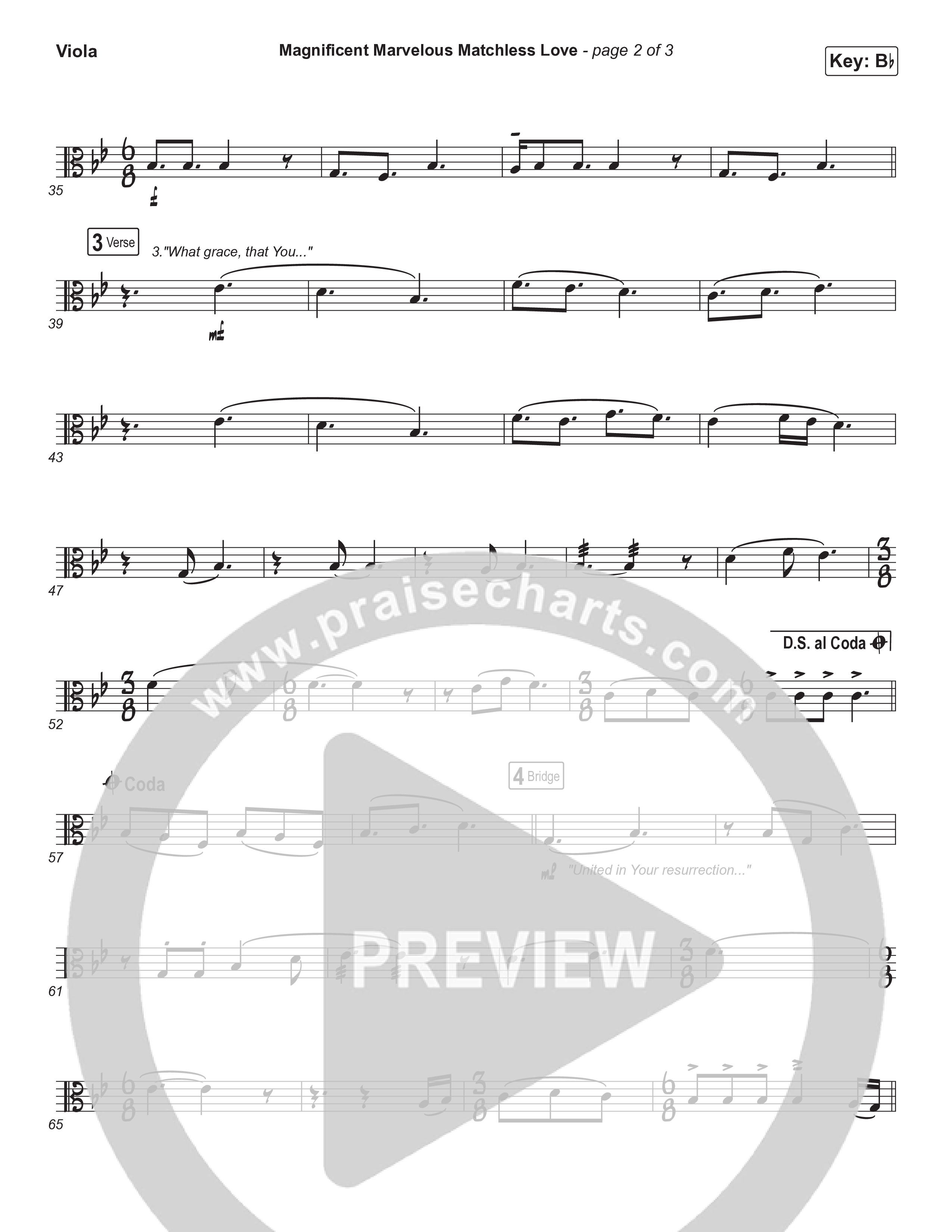 Magnificent Marvelous Matchless Love Viola (Matt Boswell / Matt Papa)