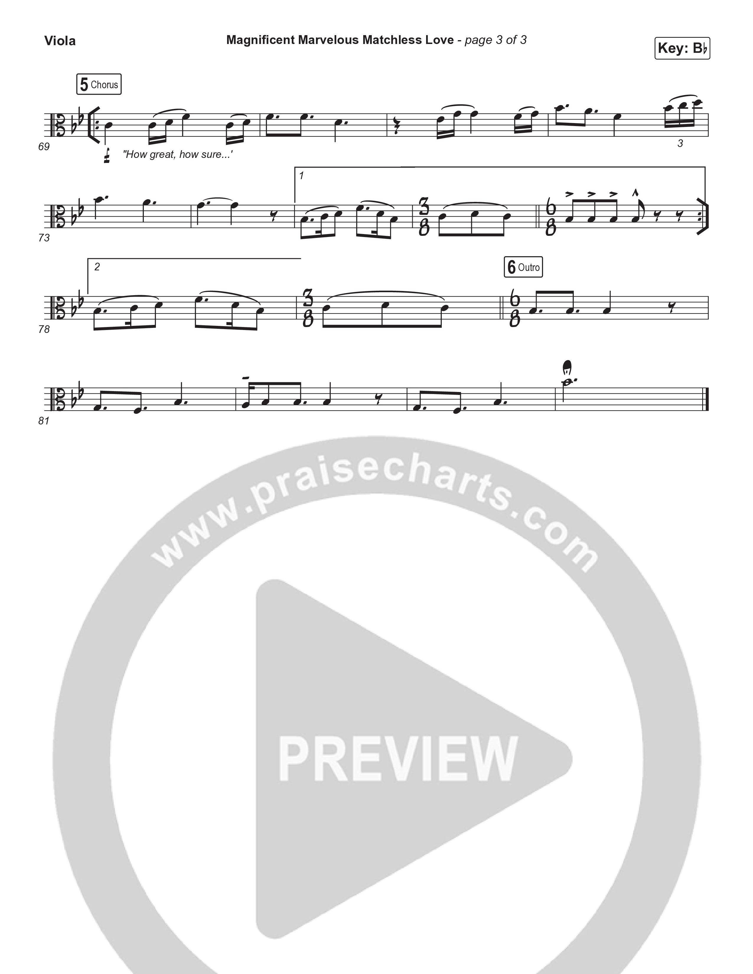 Magnificent Marvelous Matchless Love Viola (Matt Boswell / Matt Papa)