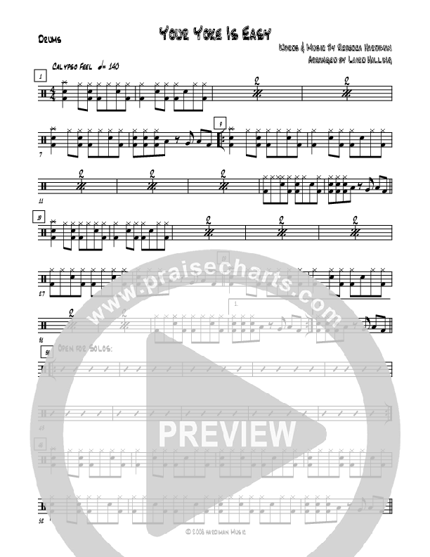 Your Yoke Is Easy Drum Set (Rebecca Hardiman)