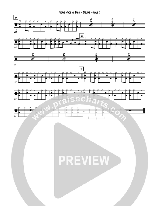 Your Yoke Is Easy Drum Set (Rebecca Hardiman)