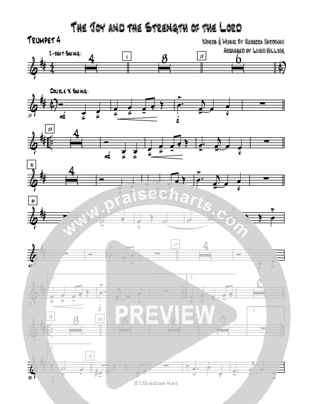 The Joy And The Strength Of The Lord Trumpet (Rebecca Hardiman)