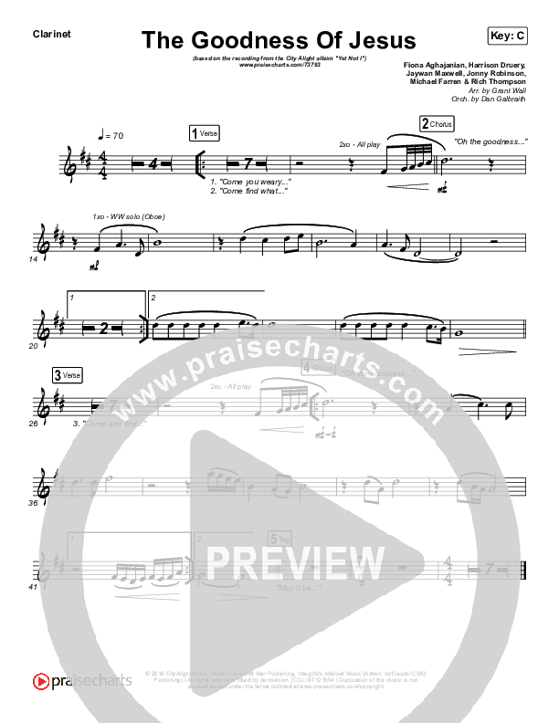 The Goodness Of Jesus Wind Pack (CityAlight)