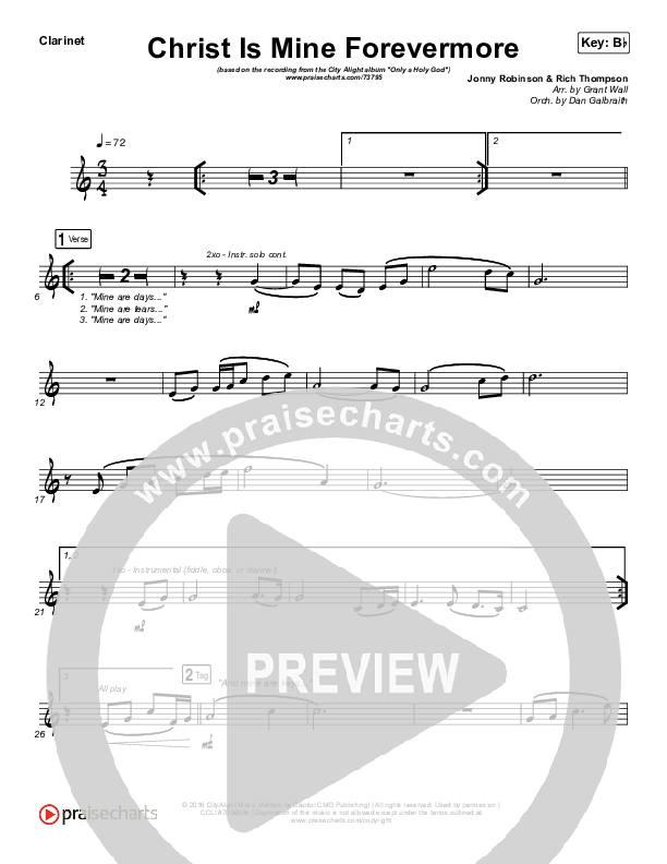 Christ Is Mine Forevermore Wind Pack (CityAlight)