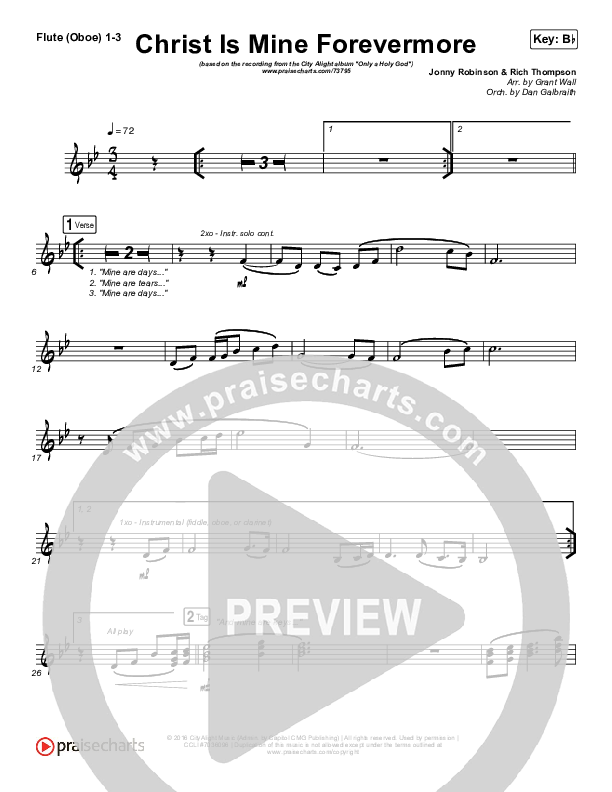 Christ Is Mine Forevermore Wind Pack (CityAlight)