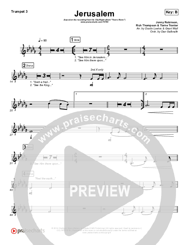 Jerusalem Trumpet 3 (CityAlight)