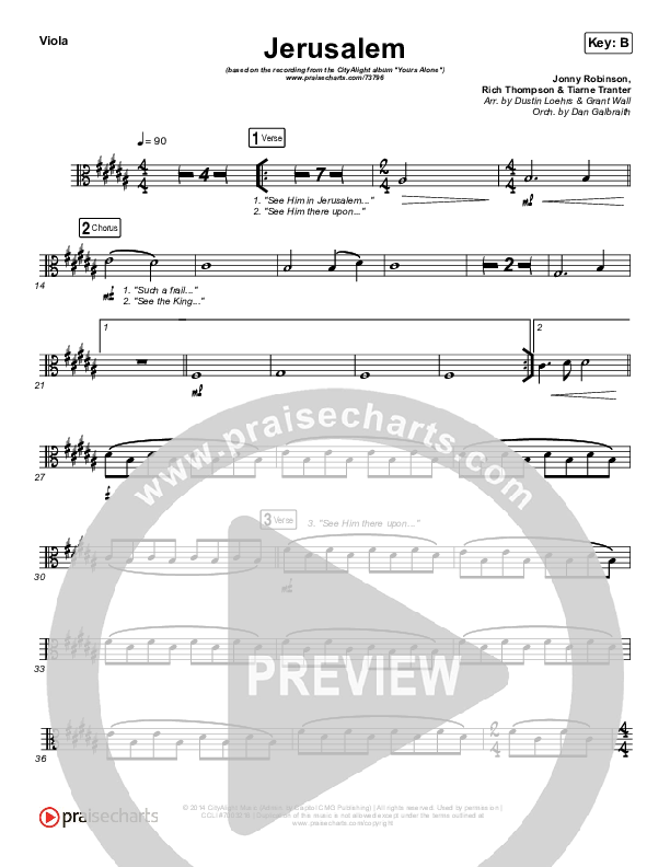 Jerusalem Viola (CityAlight)