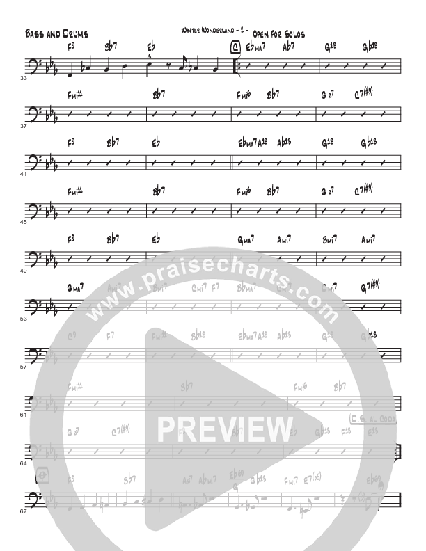 Winter Wonderland  (Instrumental) Drum Set (Brad Henderson)