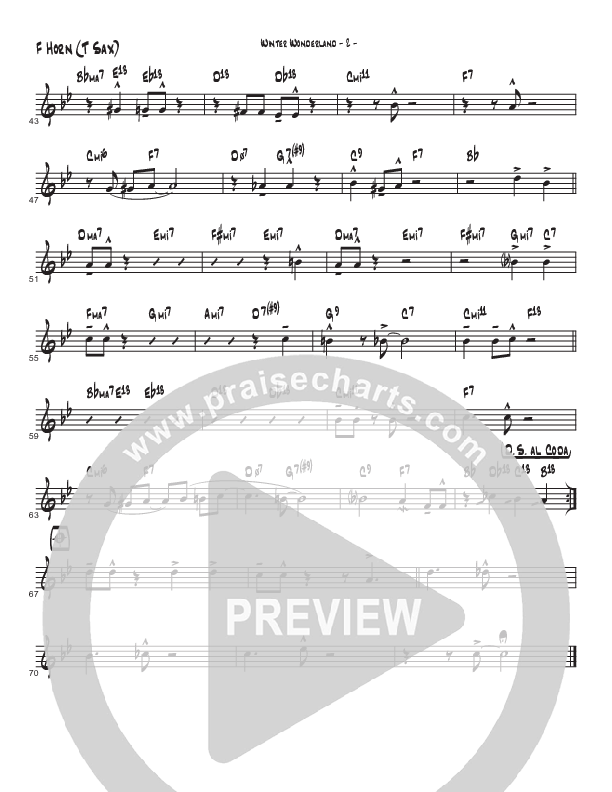 Winter Wonderland  (Instrumental) French Horn (Brad Henderson)