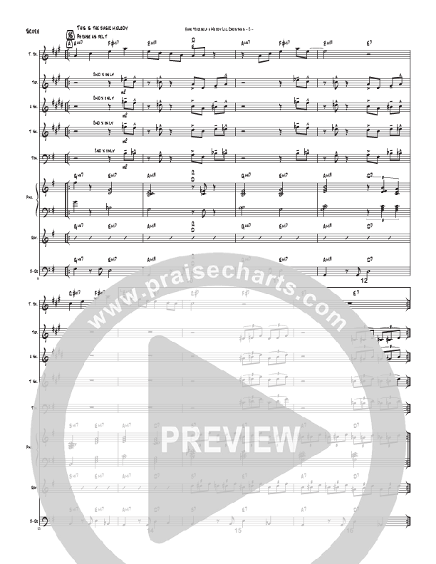 Have Yourself A Merry Little Christmas (Instrumental) Conductor's Score (Brad Henderson / Justin Pierce)
